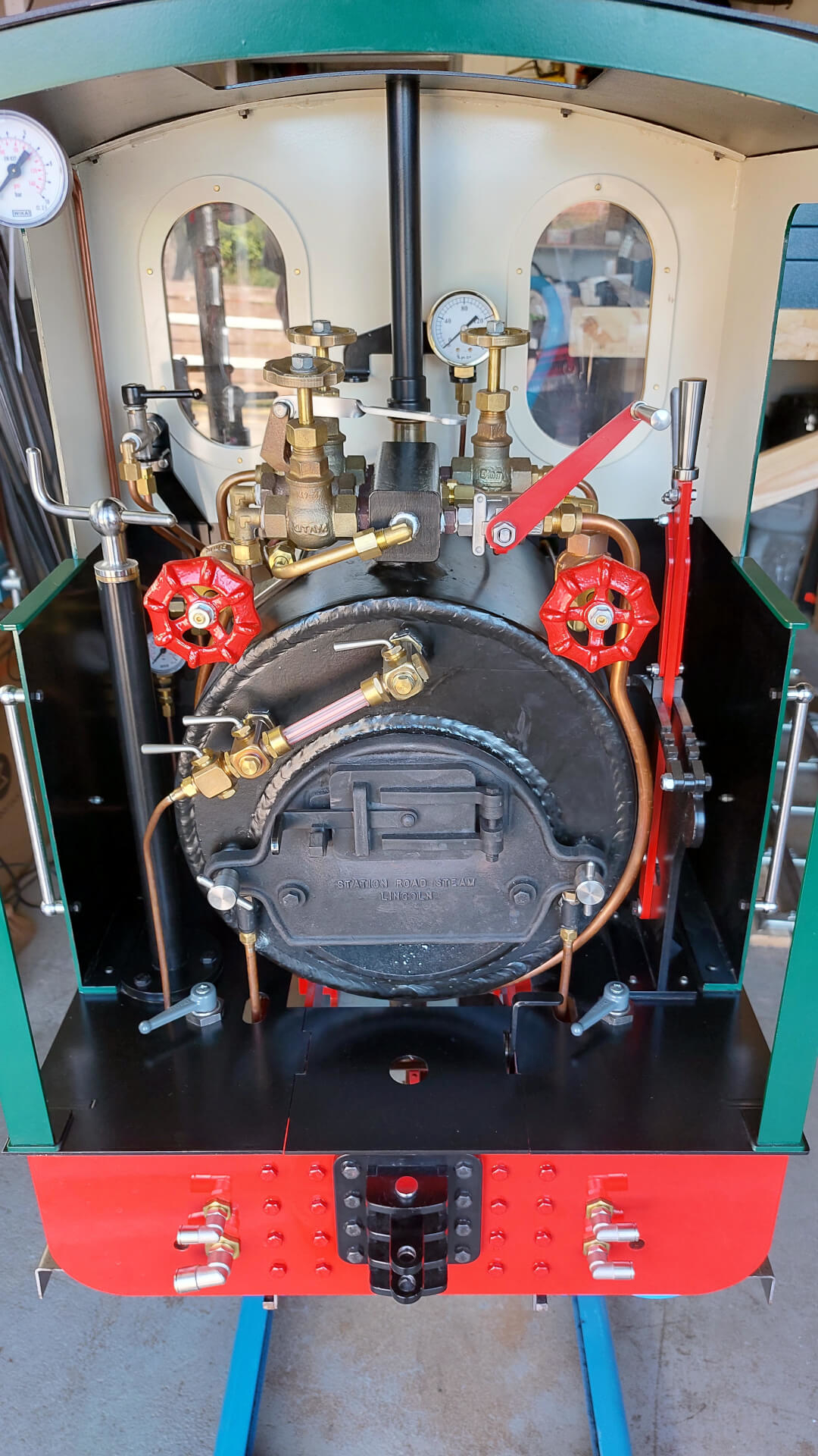 Cab with new Valves