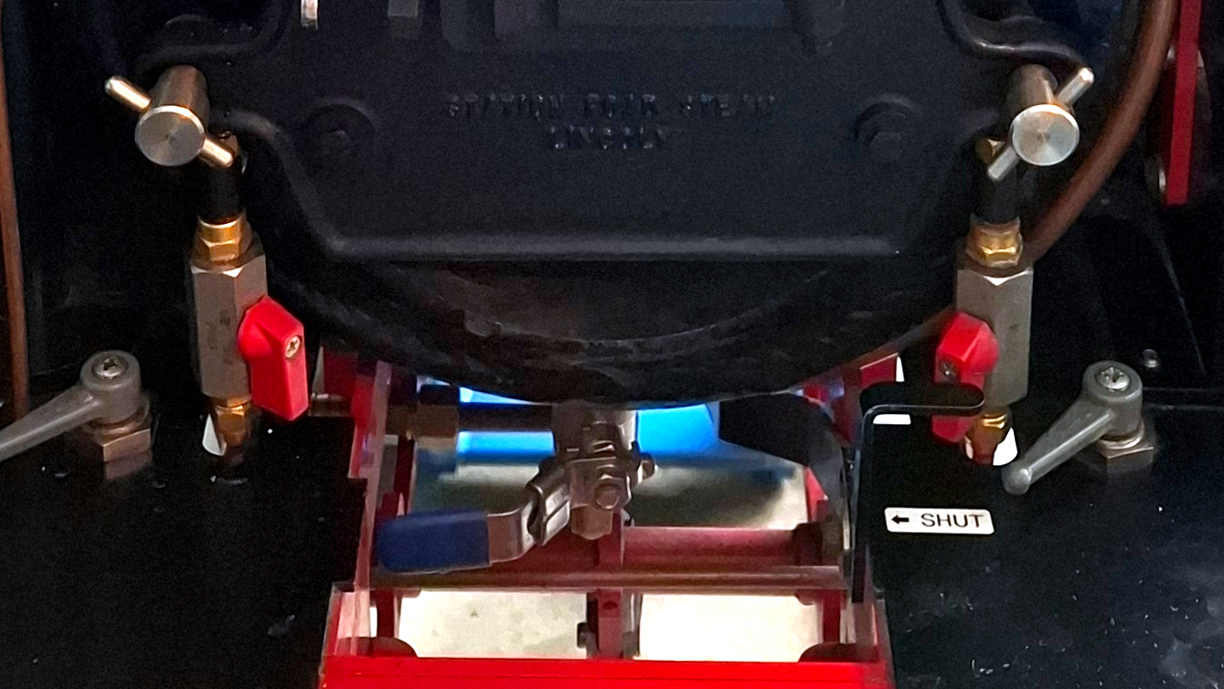 Ball Valves to Shut the Injector Feed Lines