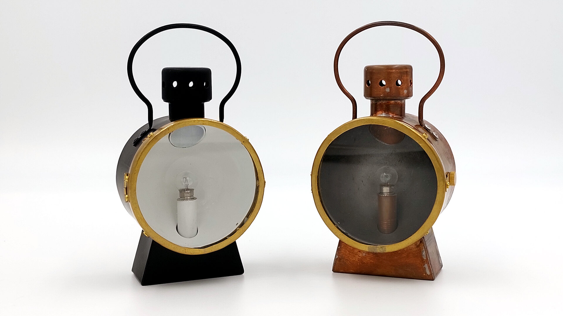 Feldbahn-Style Lamps (painted and raw)