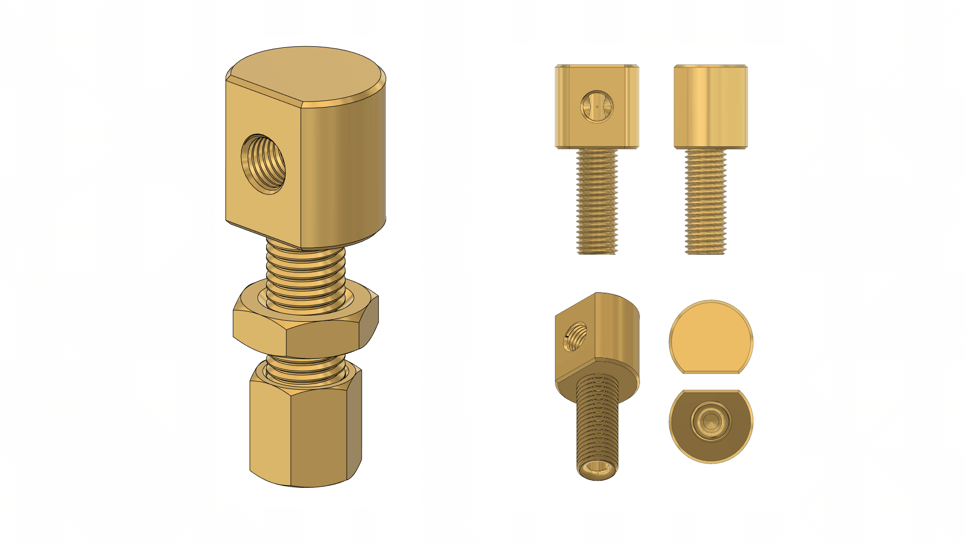 Metric Smokebox Fitting - CAD